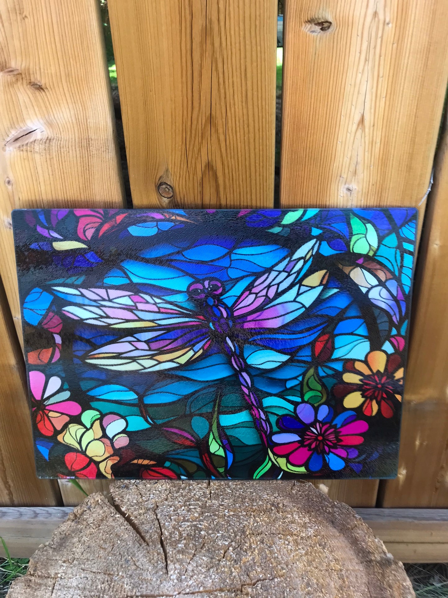 Dragonfly cutting board