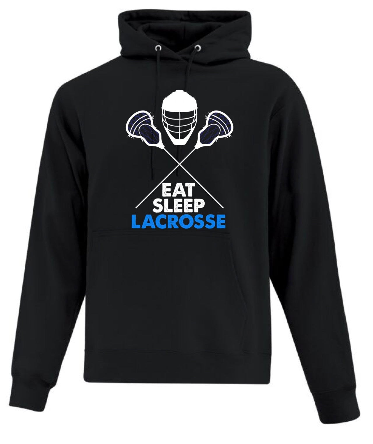 Eat sleep lacrosse hoodie