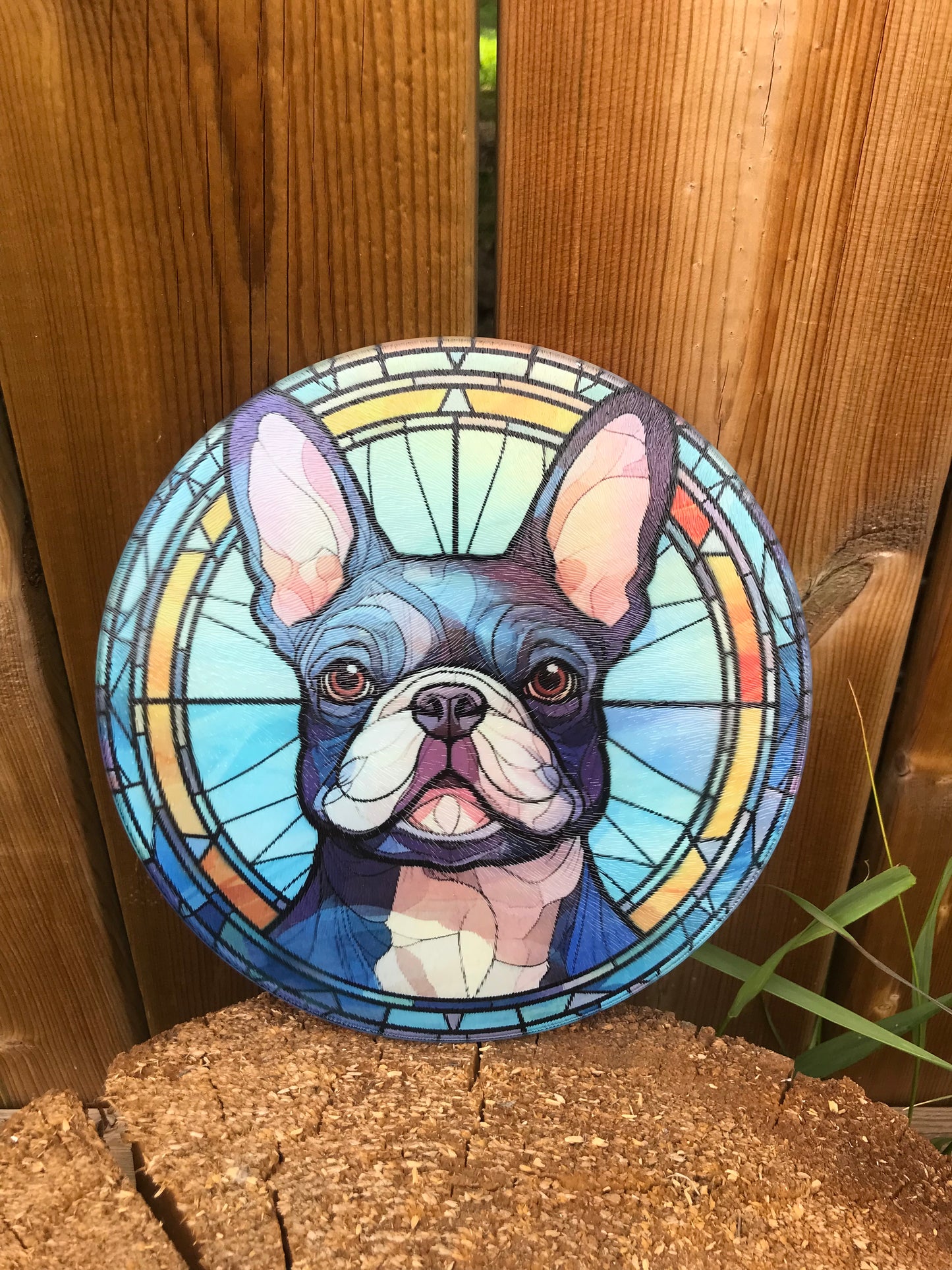 Frenchie cutting board