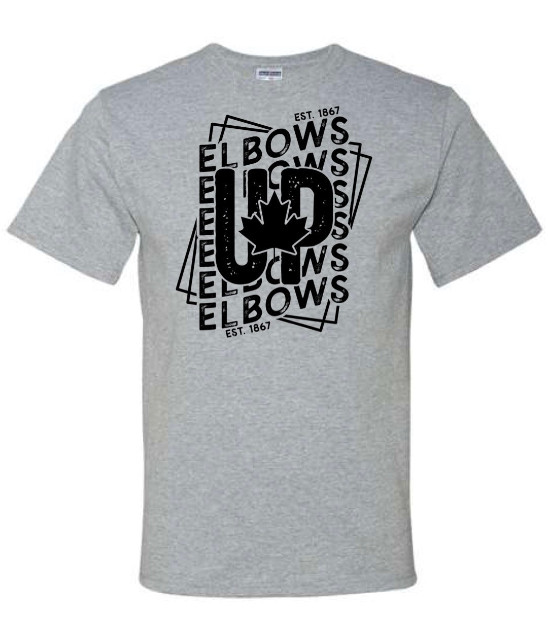 Elbows up black