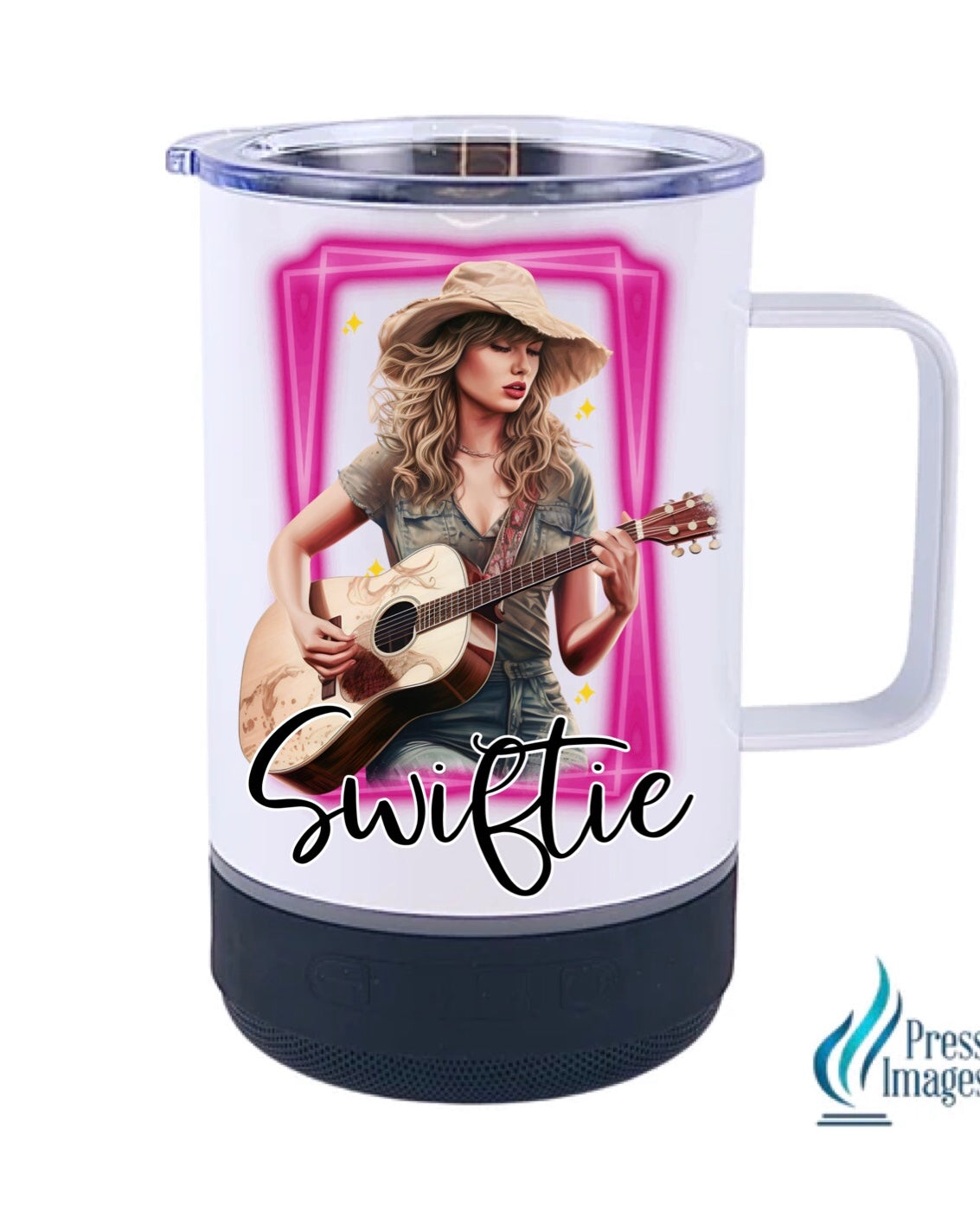 Swiftie Bluetooth speaker insulated mug