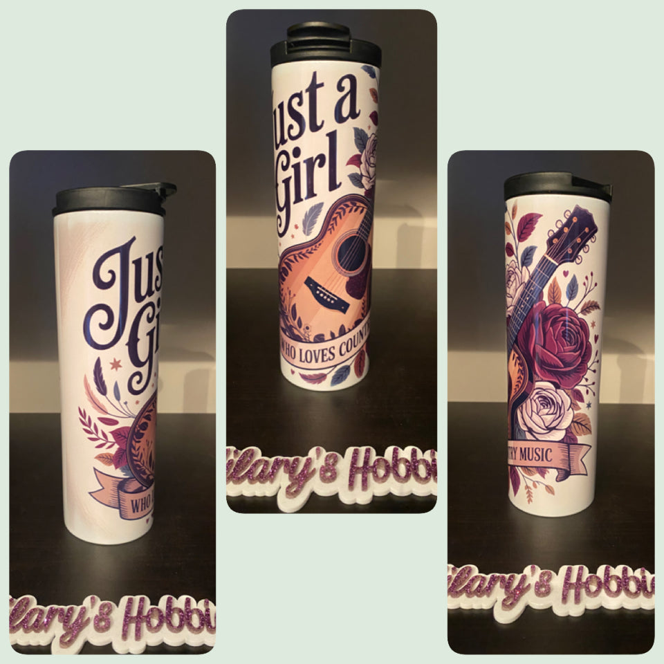 Just a girl who loves country music tumbler