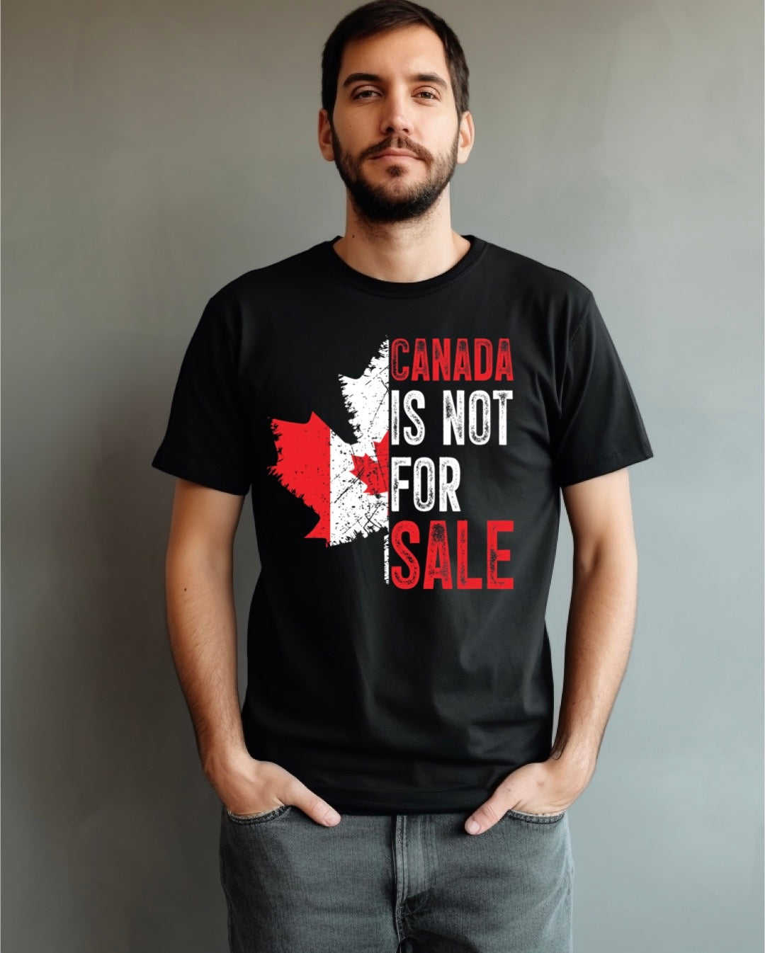 Canada is not for sale maple leaf