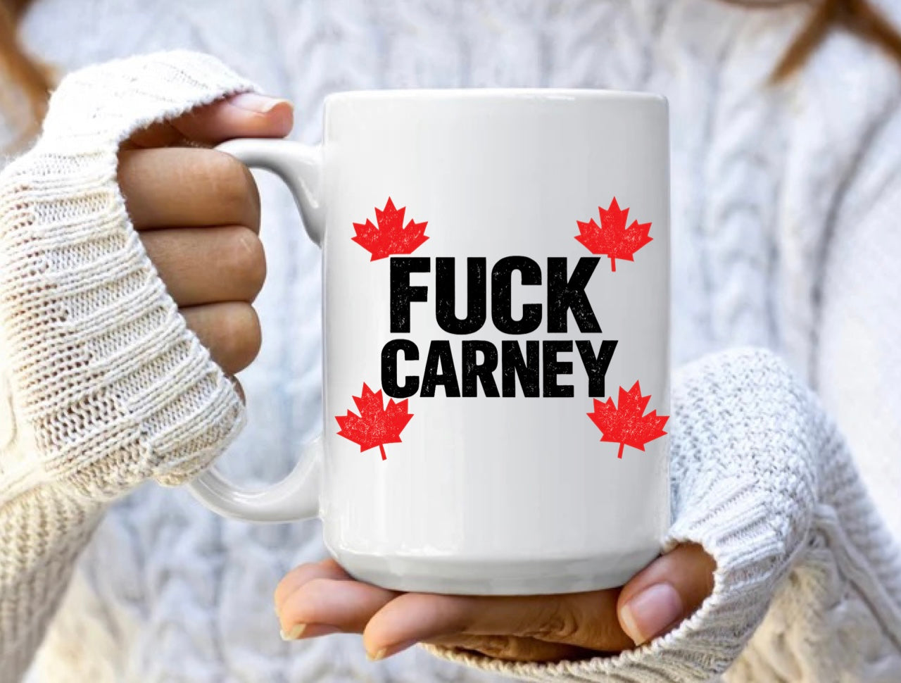 Fuck Carney mug
