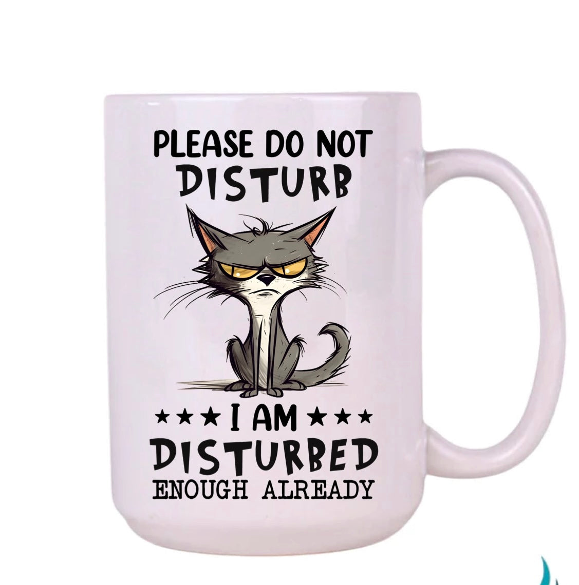 Please do not disturb mug
