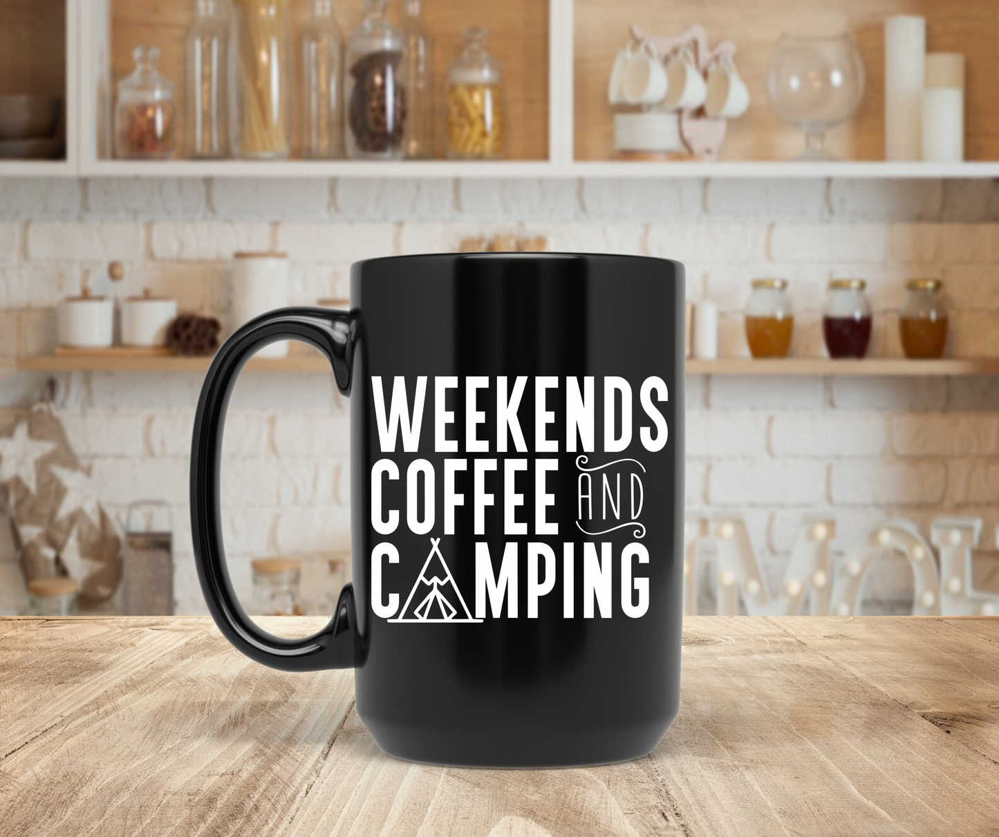 Weekends coffee and camping