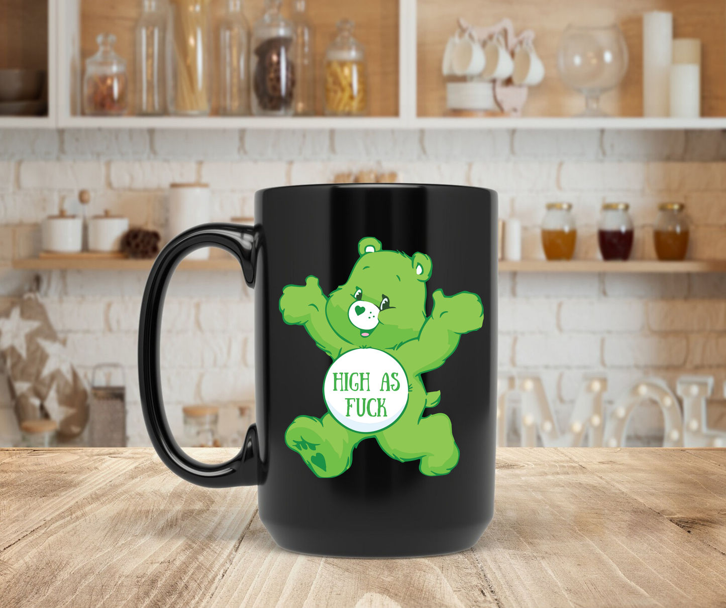 C. Bear High as Fuck