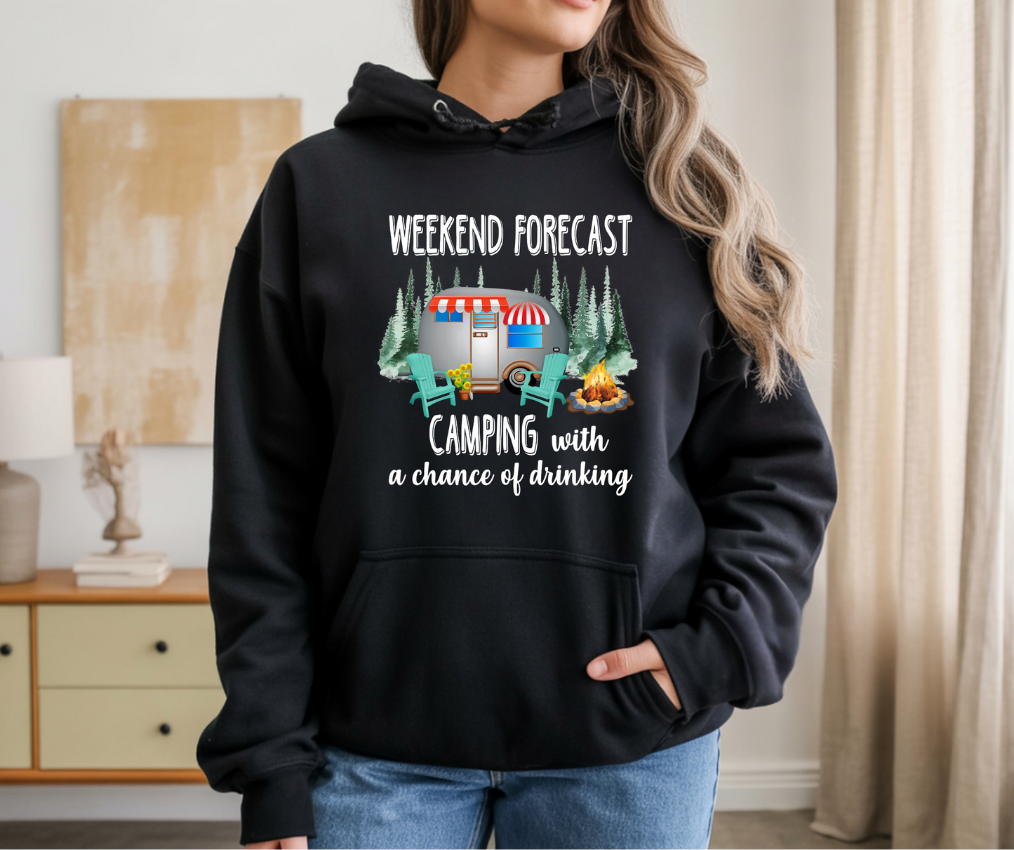 Weekend forecast camping with a chance of drinking