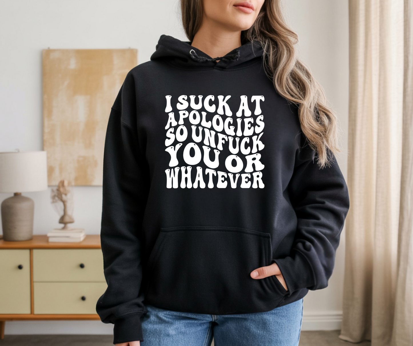 I suck at apologies so un fuck you or whatever