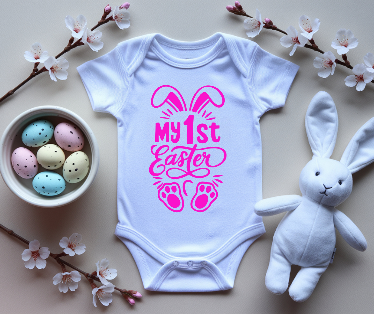 My 1st Easter pink
