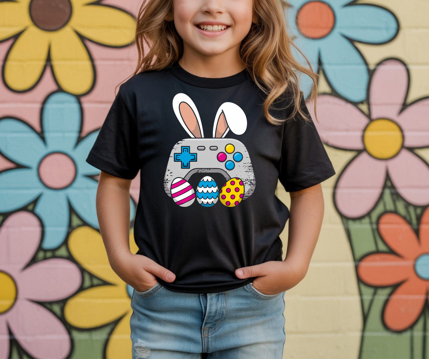 Easter game controller T shirt