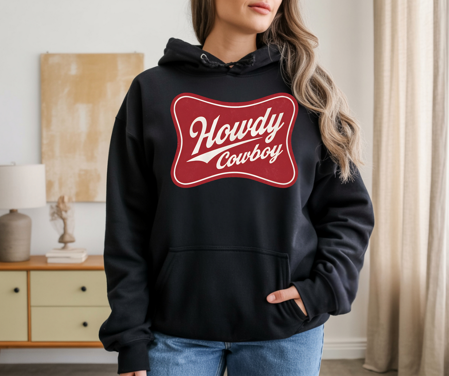 Howdy Cowboy Hoodie