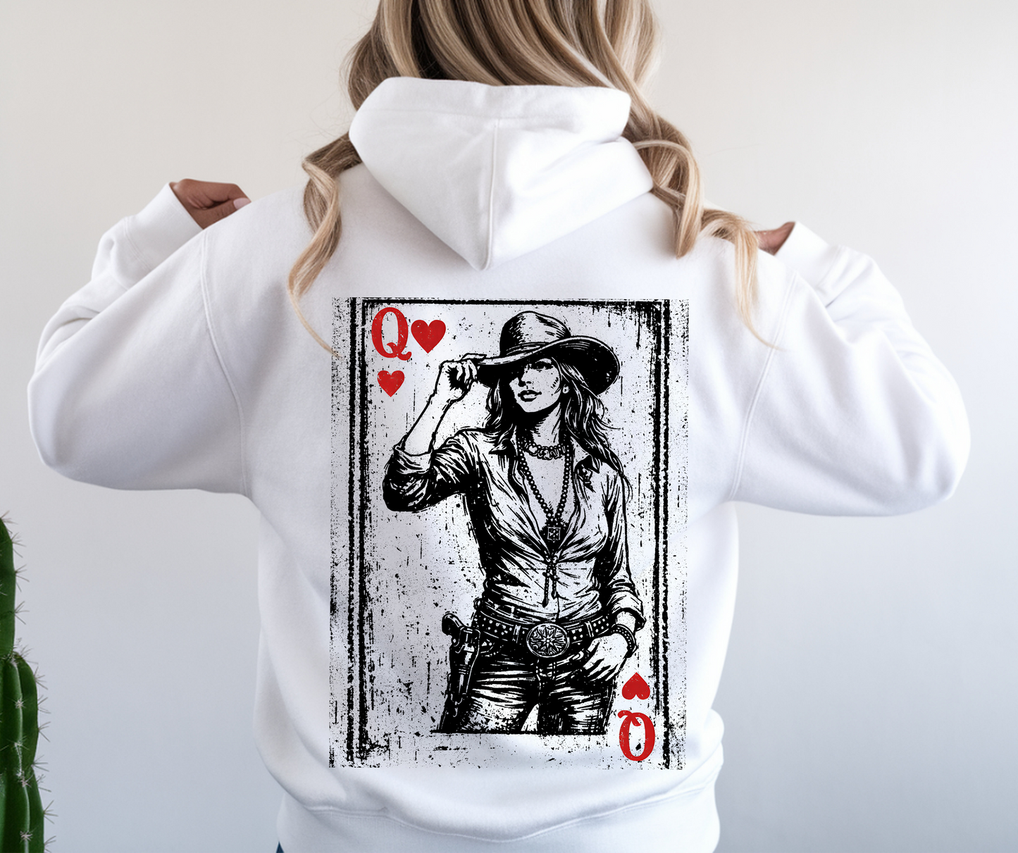 Queen of Hearts Hoodie