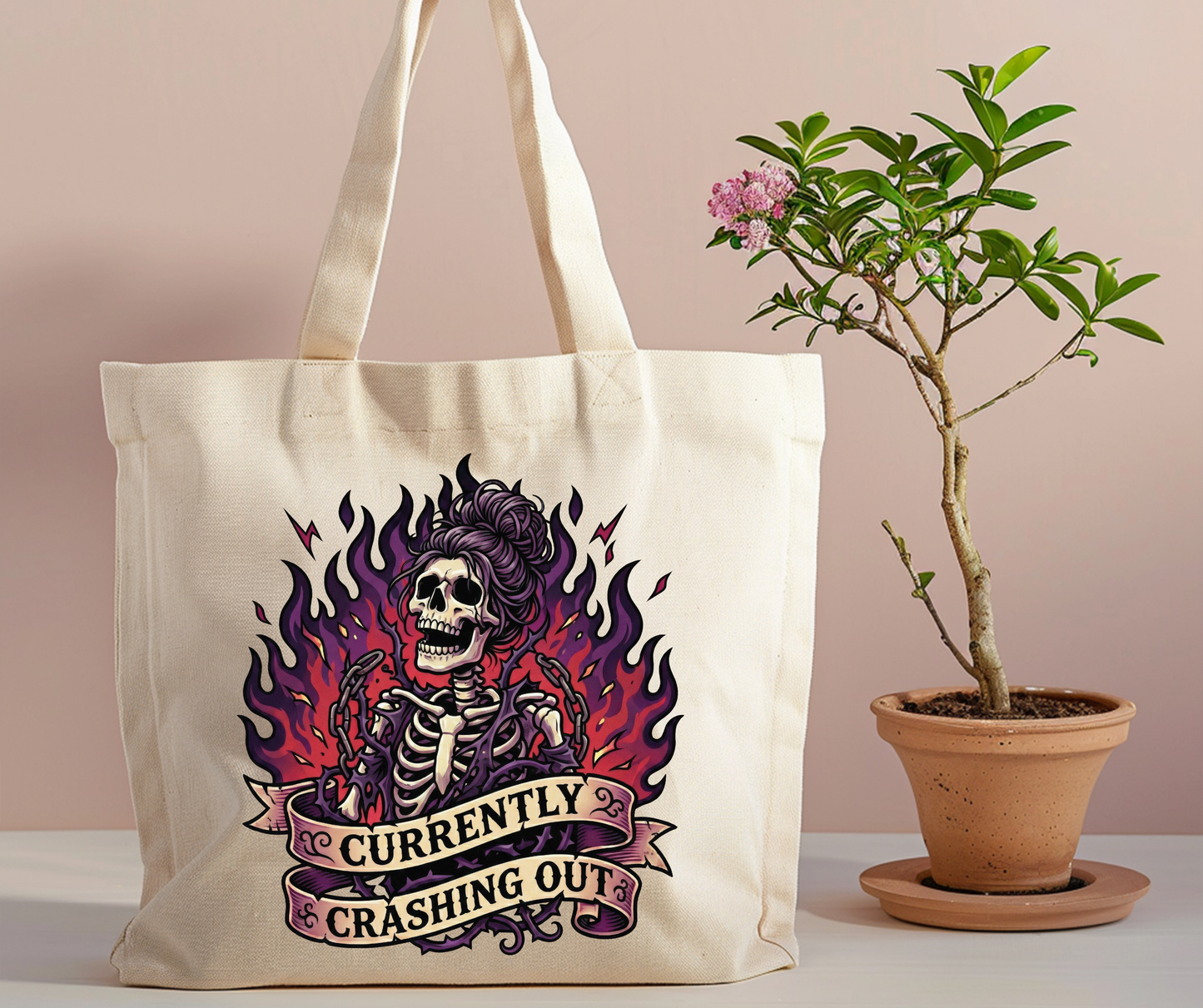 Currently crashing out Tote Bag