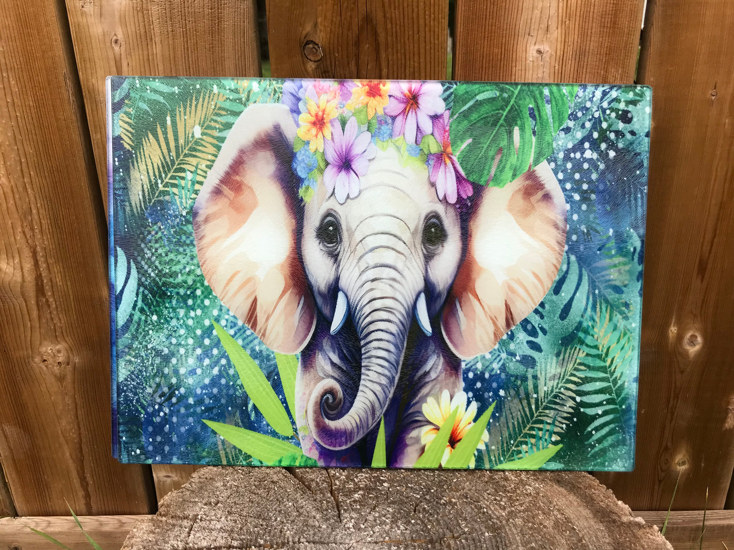 Elephant cutting board