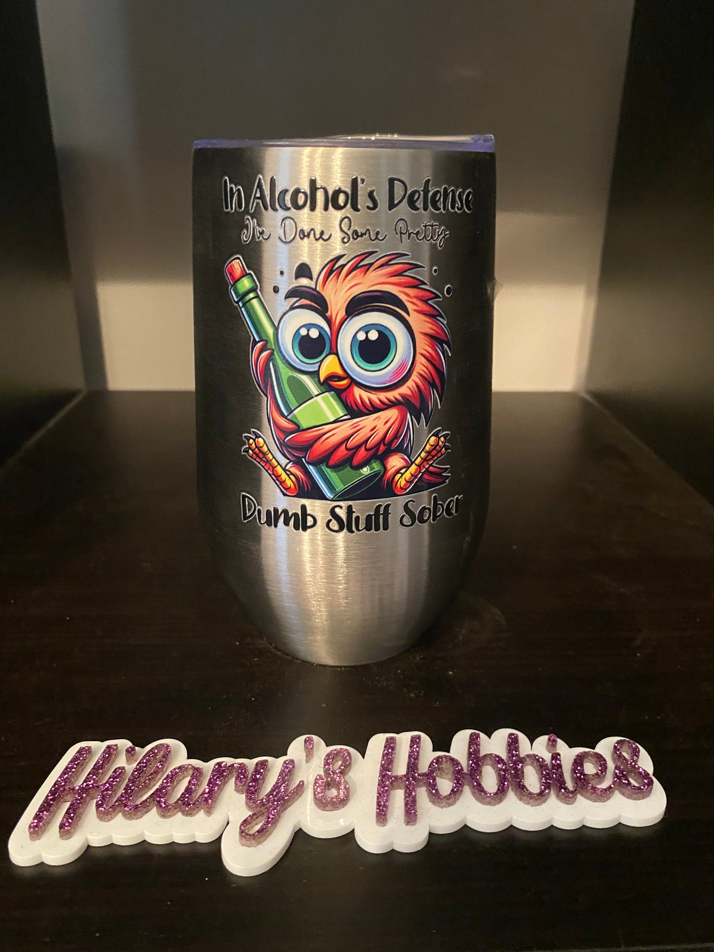 In alcohols defence wine tumbler