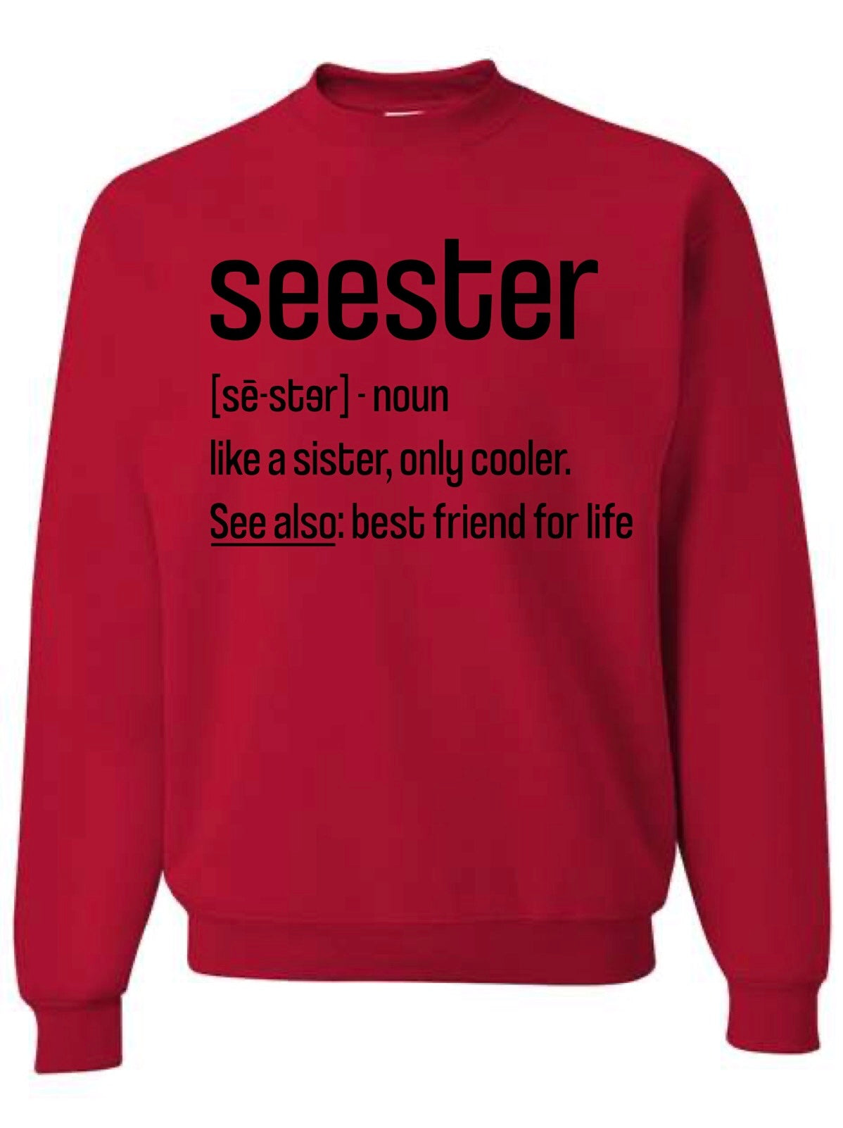 Seester sweatshirt Dark colors