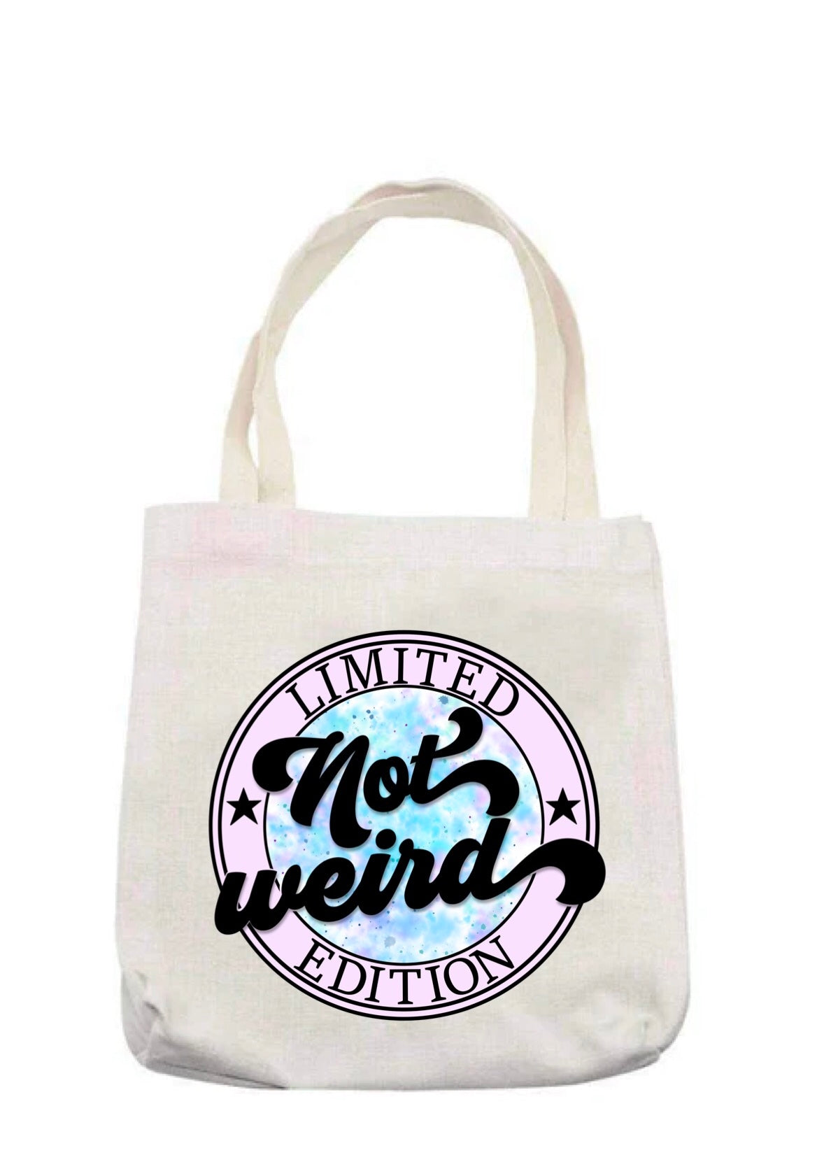 Not weird limited tote bag