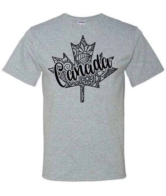 Canada black maple leaf