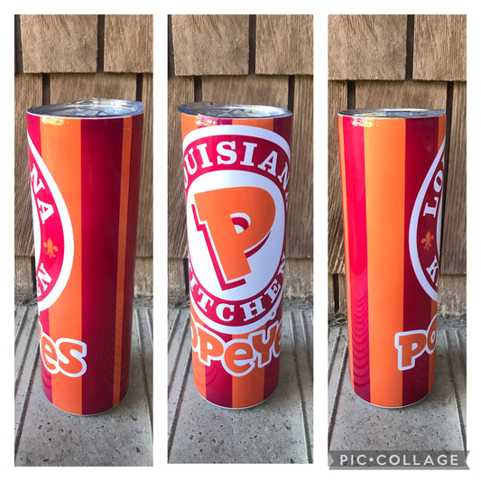 Popeyes tumbler