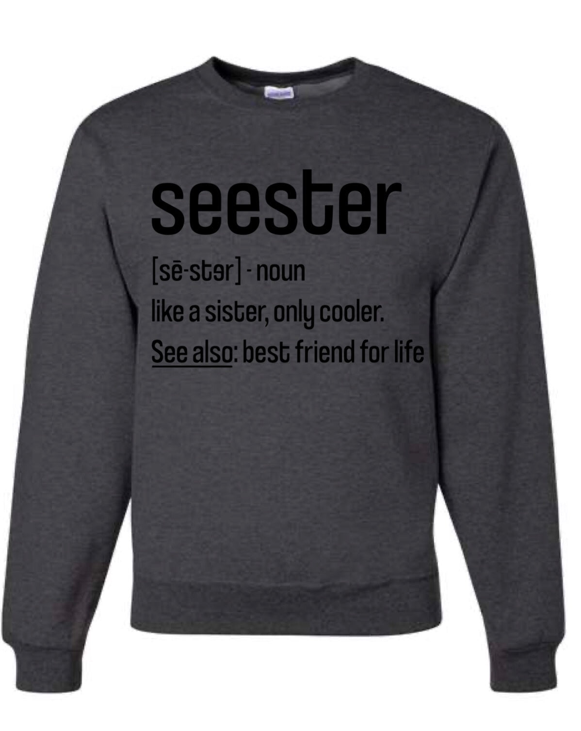 Seester sweatshirt Dark colors