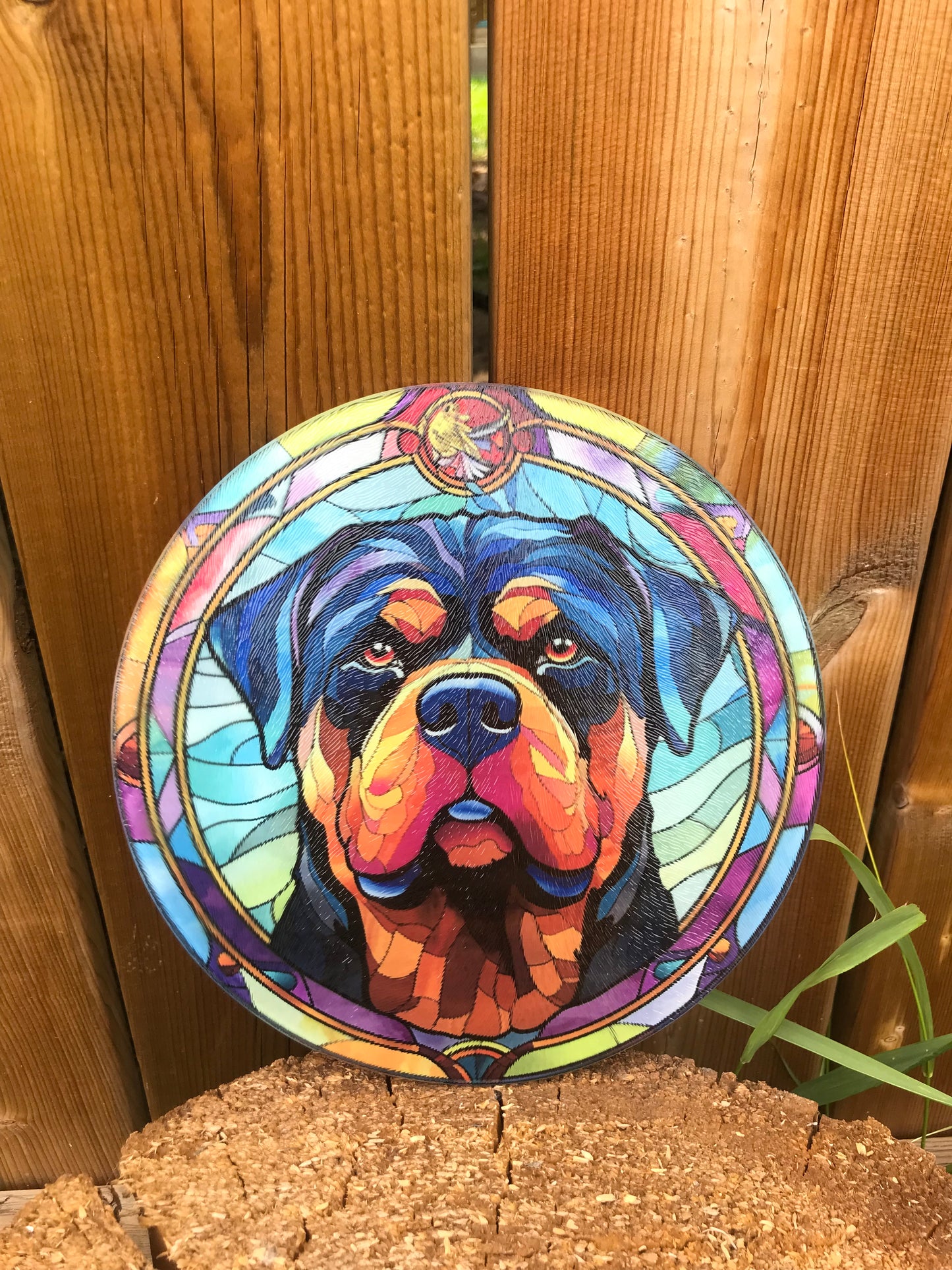 Rottweiler cutting board