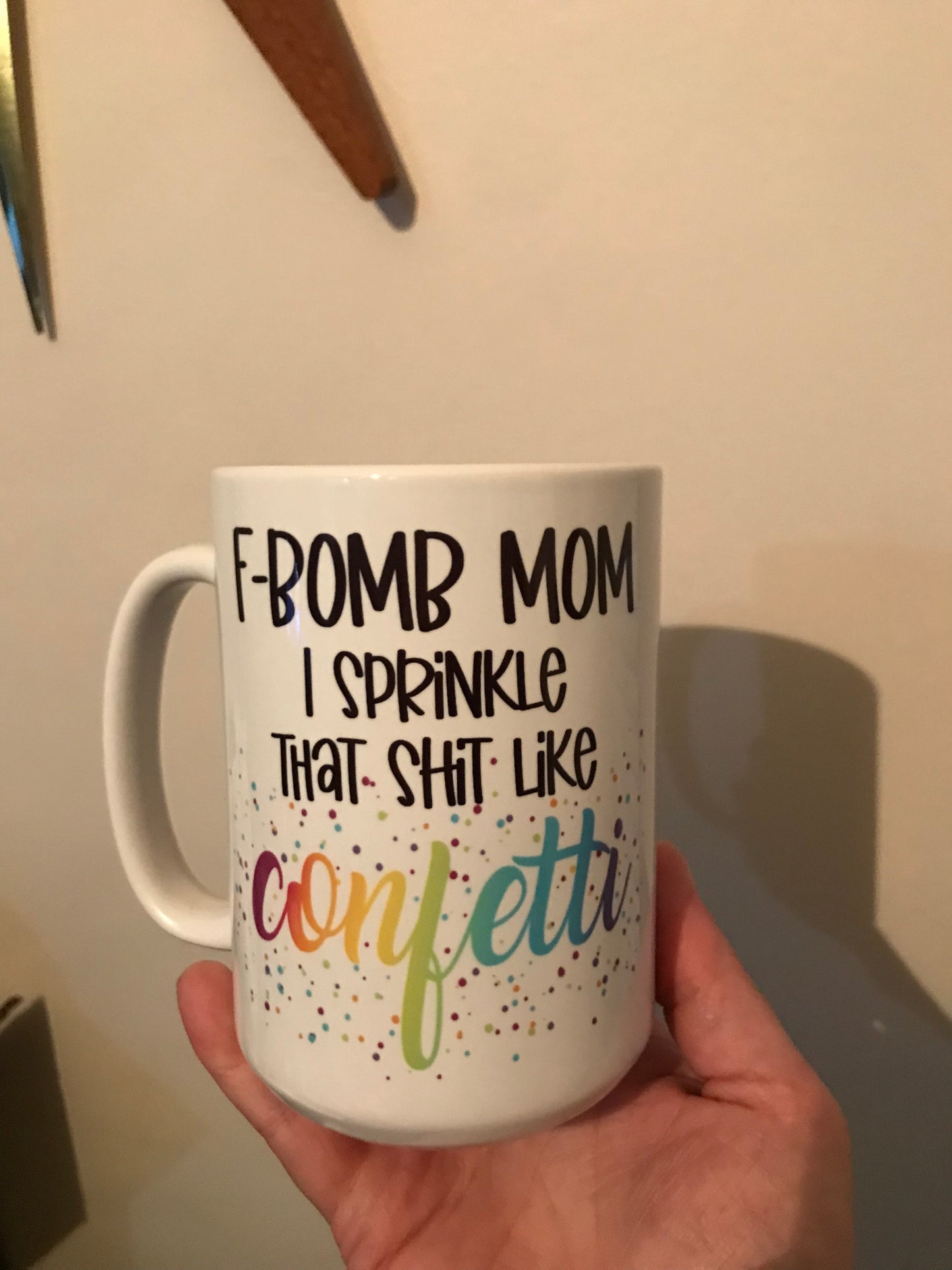 F-Bomb Mom mug