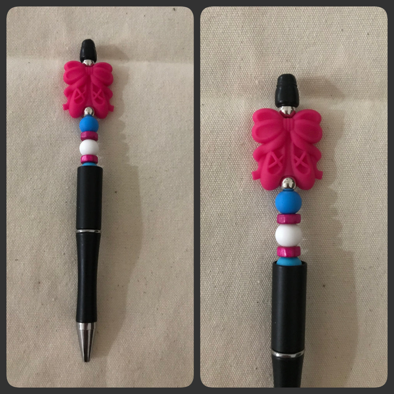 Ballet beaded pen