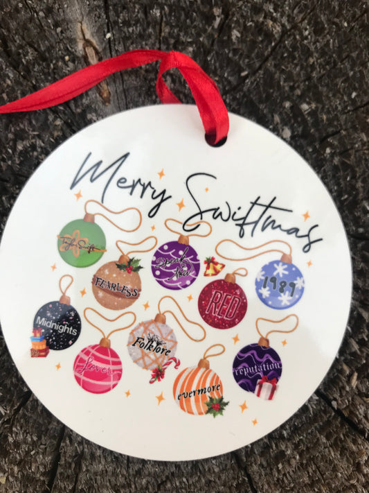 Merry Swiftmas ornament