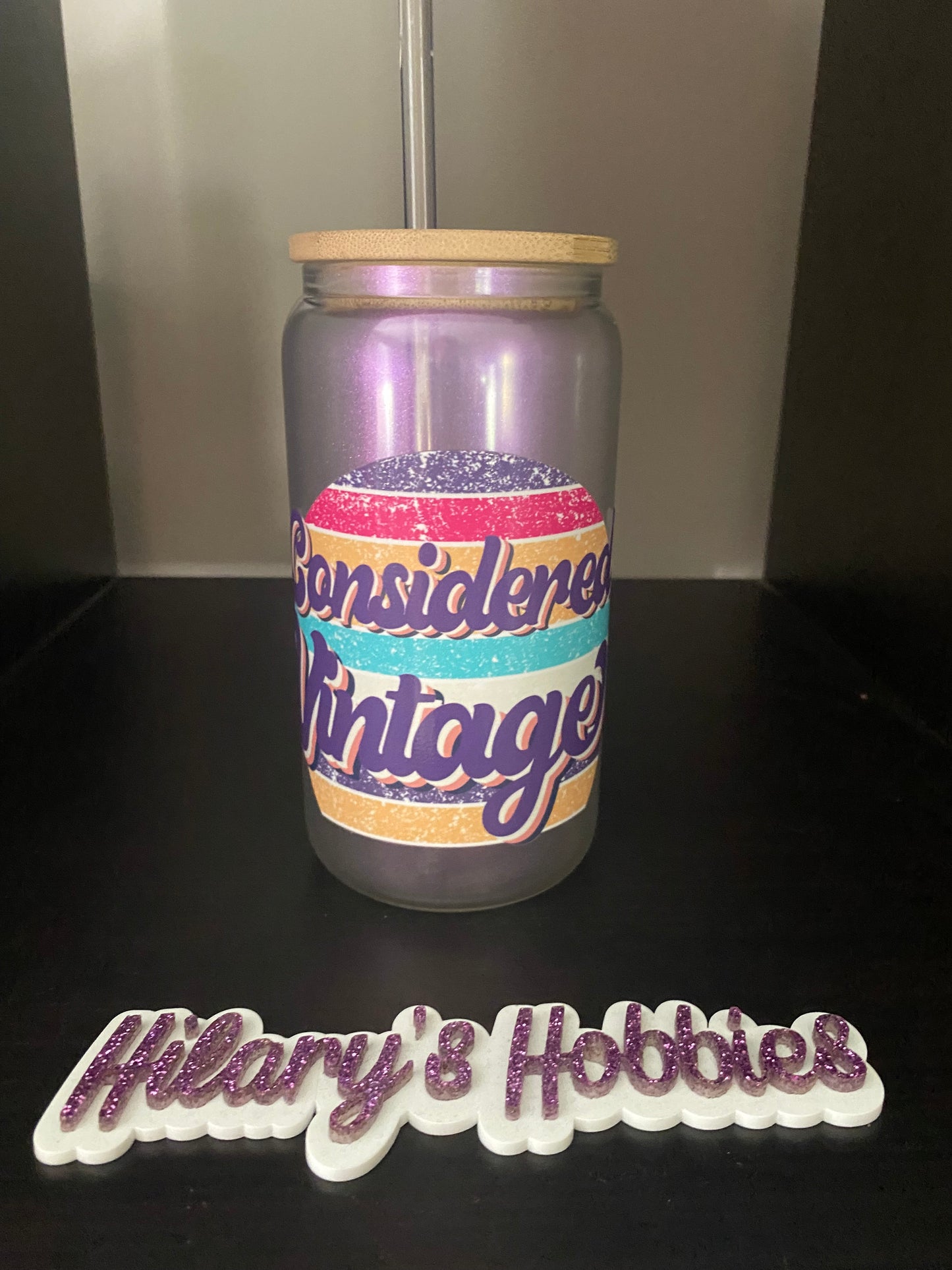 Considered Vintage glass tumbler