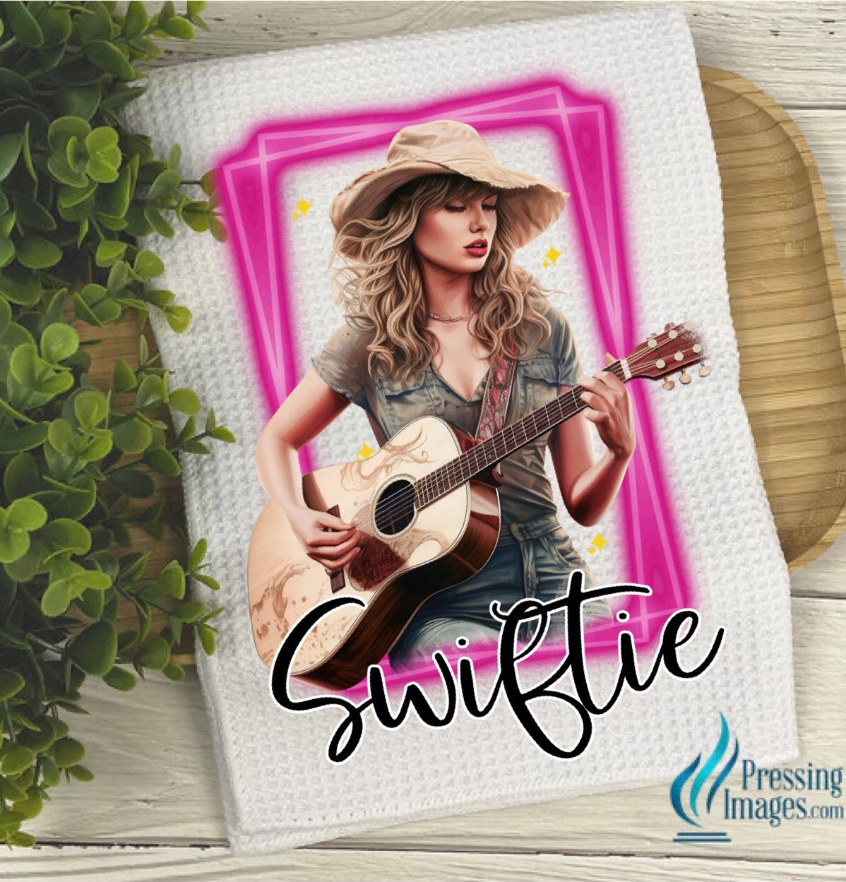 Swiftie tea towel