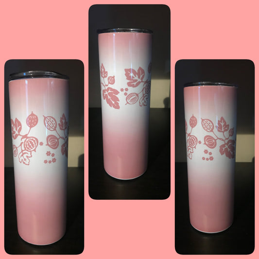 Pyrex pink tumbler