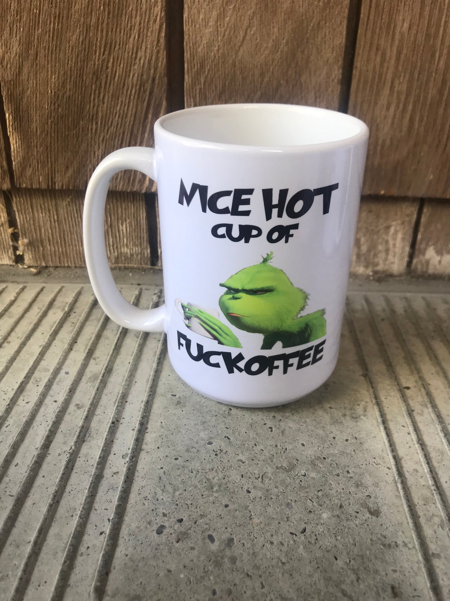 Nice hot cup of fuckoffee