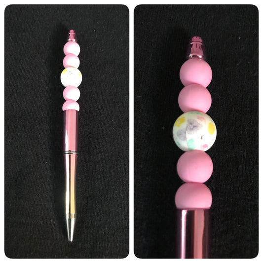 Flamingo beaded pen