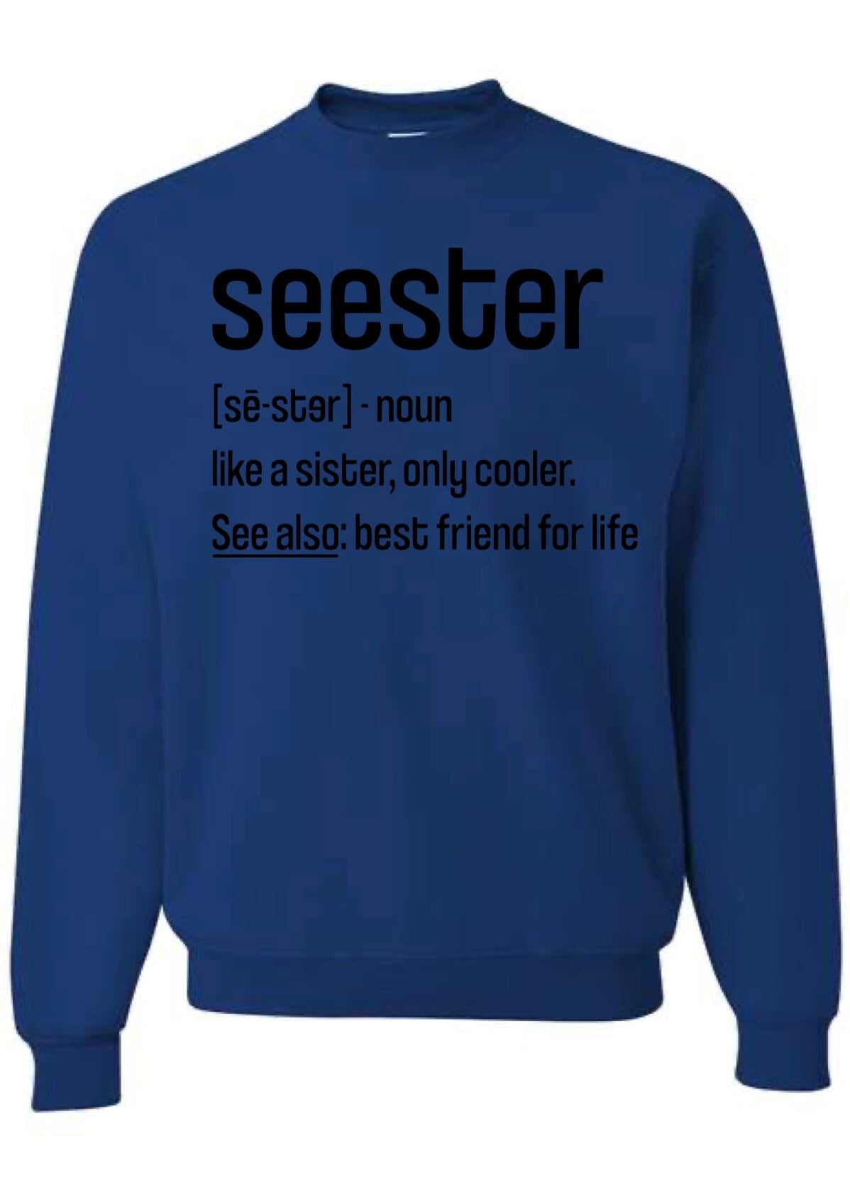 Seester sweatshirt Dark colors