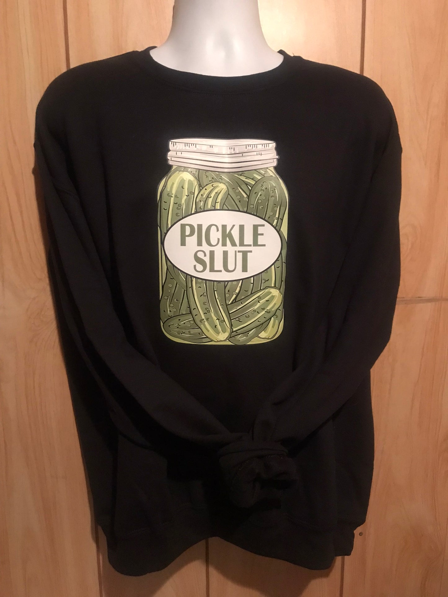 Pickle slut crewneck