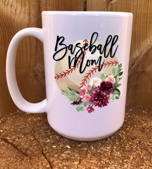 Baseball Mom mug