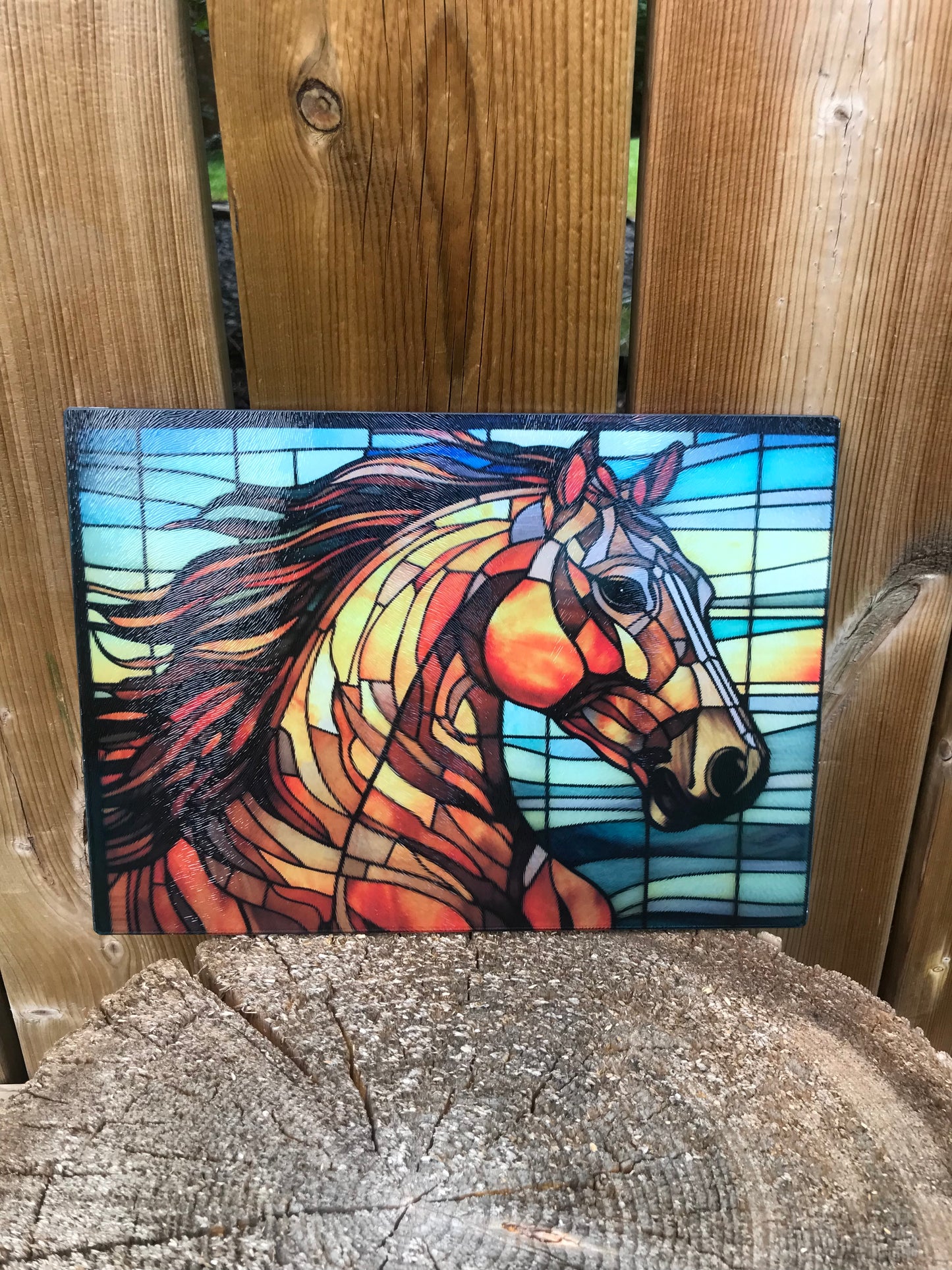 Horse cutting board