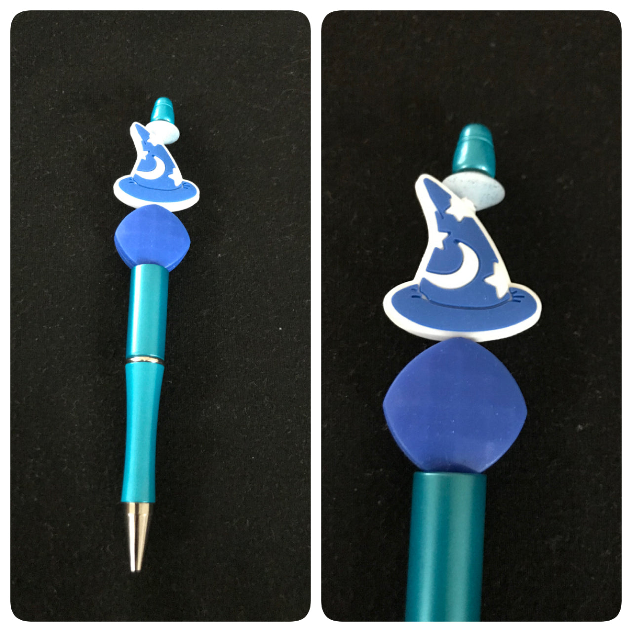 Wizard hat  beaded pen