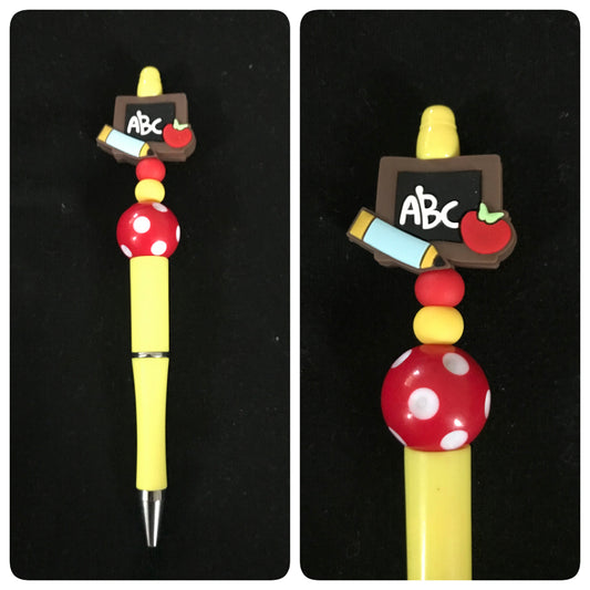 ABC beaded pen