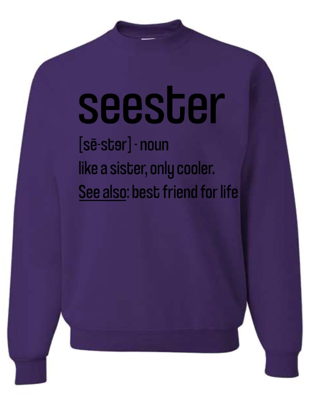 Seester sweatshirt Dark colors