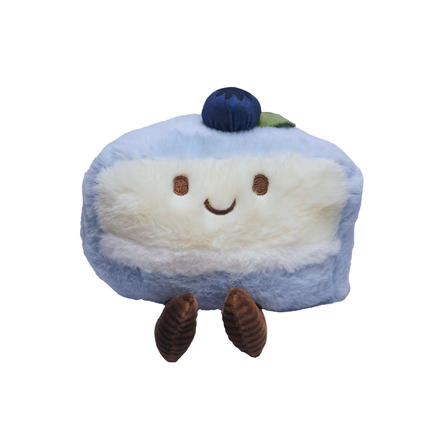 Blueberry Cake Slice Plush - 6 Inch