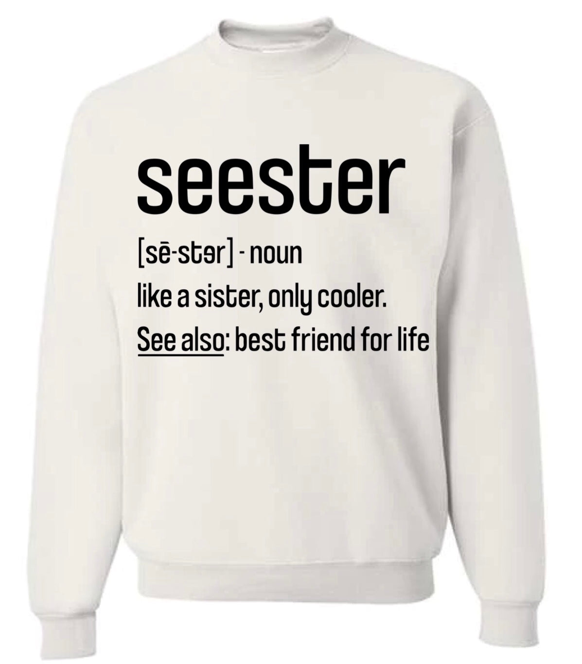 Seester sweatshirt Light colors