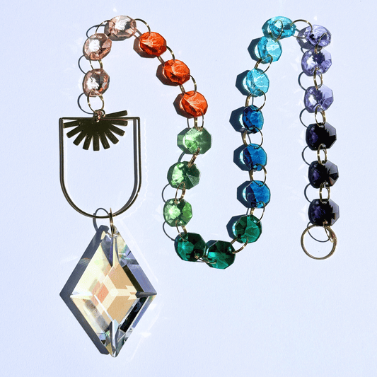 Collage Prism Suncatcher