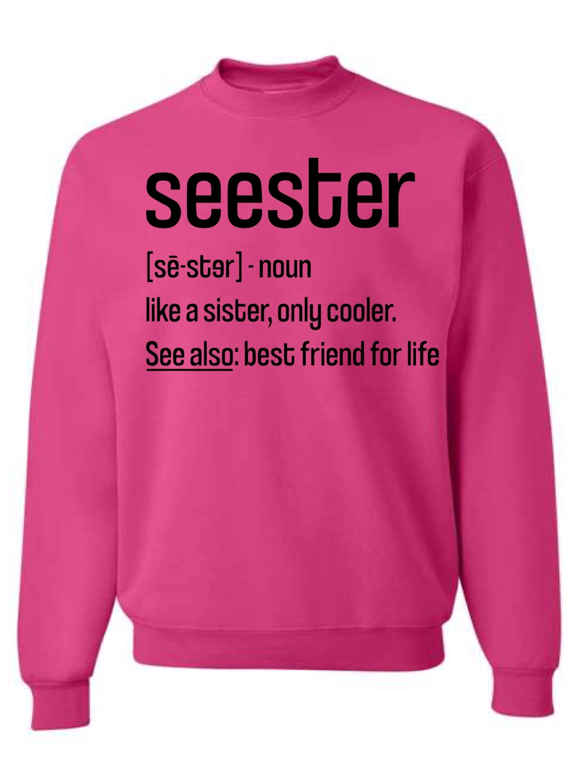 Seester sweatshirt Dark colors