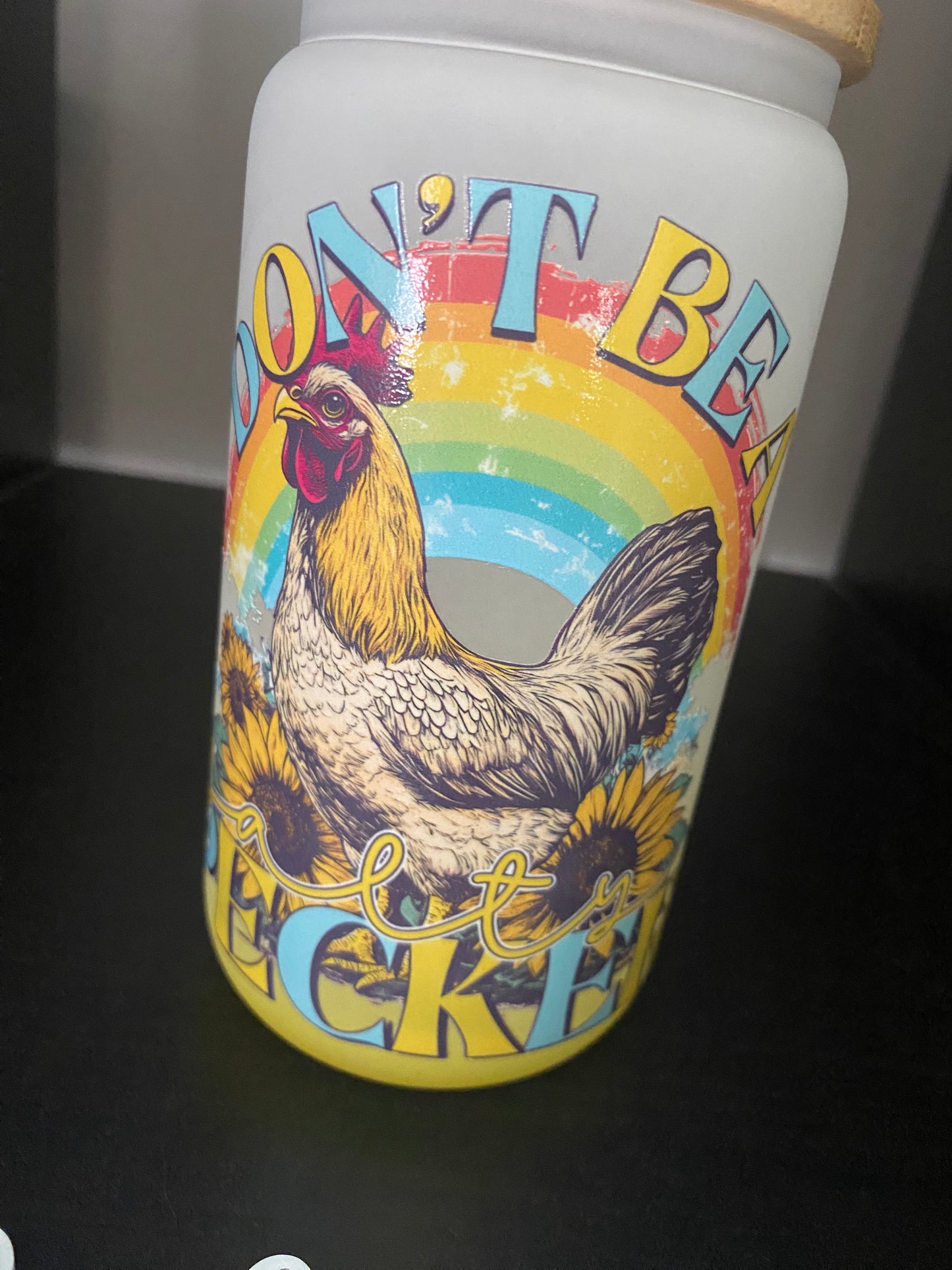 Don’t be a pecker glass tumbler