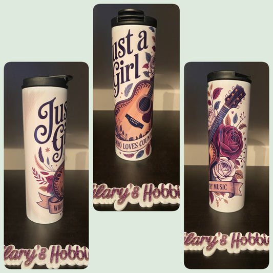 Just a girl who loves country music tumbler