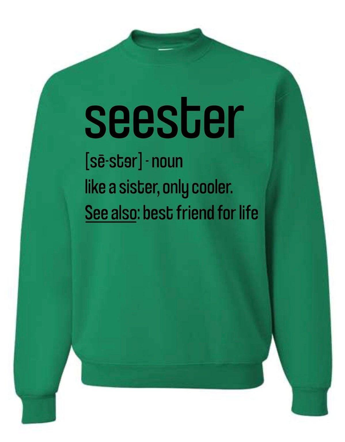 Seester sweatshirt Dark colors