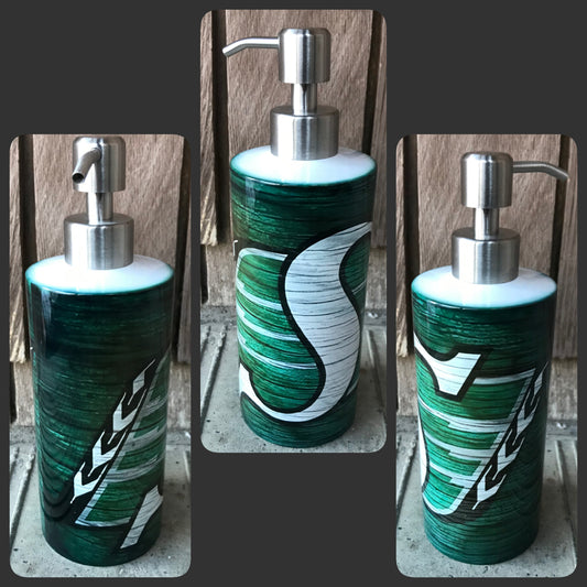 Riders soap dispenser