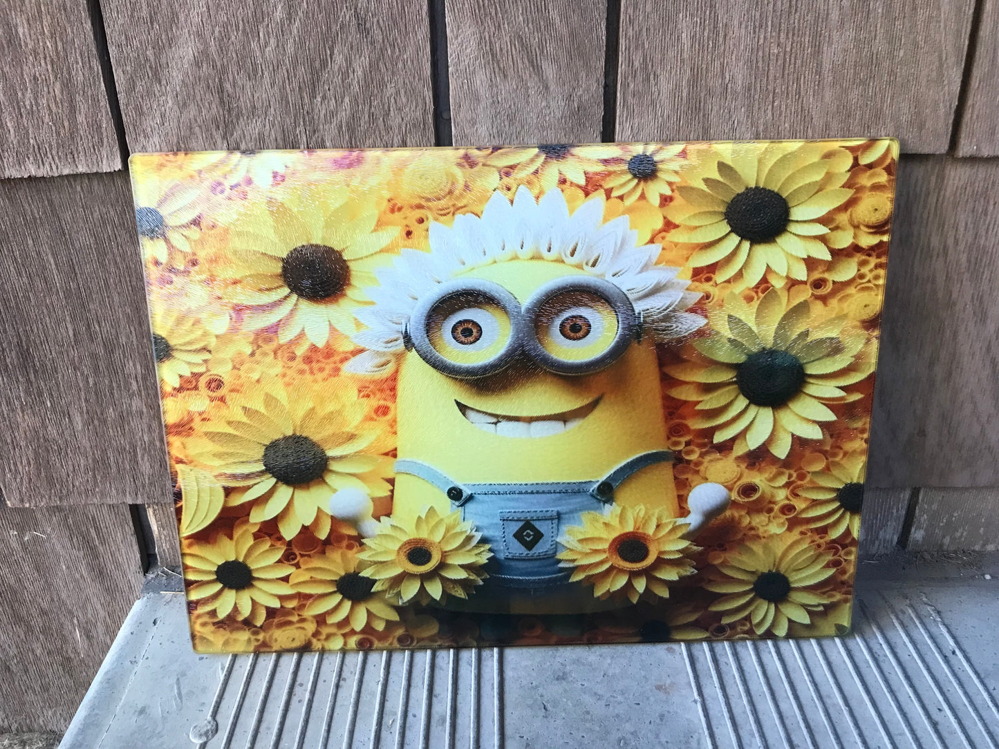 Minion cutting board